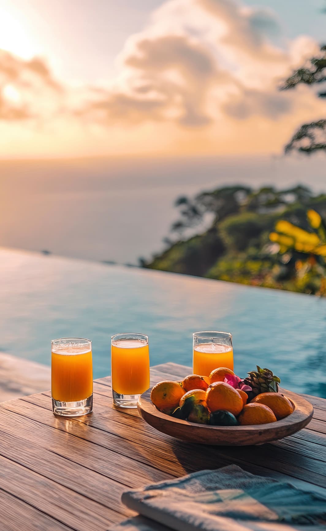 Café da manhã com brisa