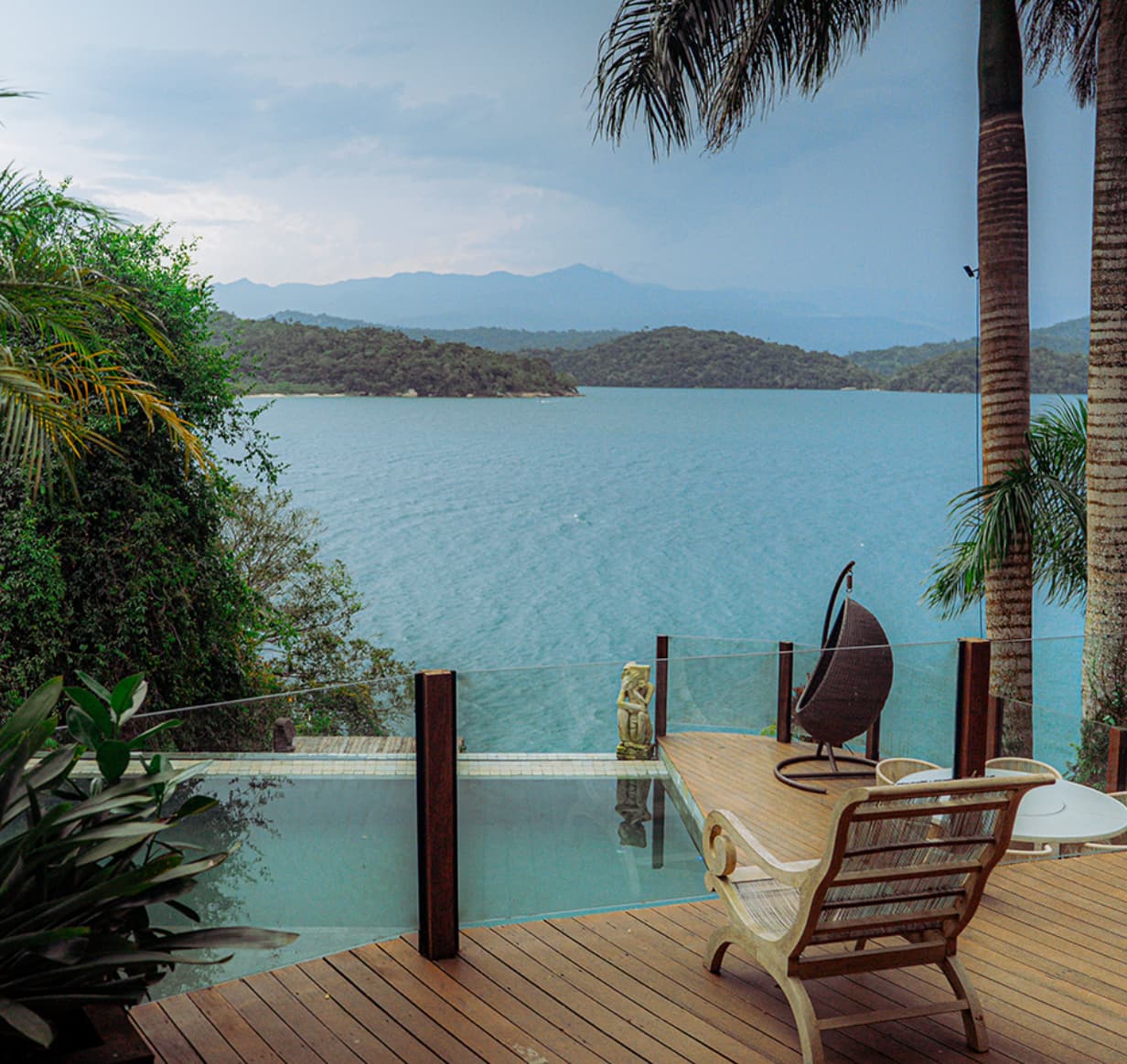 Piscina Infinita - Vista panorâmica